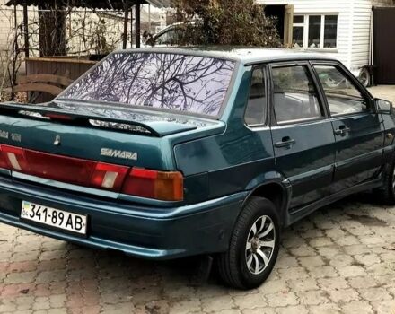 Зеленый ВАЗ 2115 Самара, объемом двигателя 1.6 л и пробегом 238 тыс. км за 910 $, фото 4 на Automoto.ua