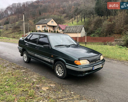 Зеленый ВАЗ 2115 Самара, объемом двигателя 1.5 л и пробегом 1 тыс. км за 1150 $, фото 3 на Automoto.ua