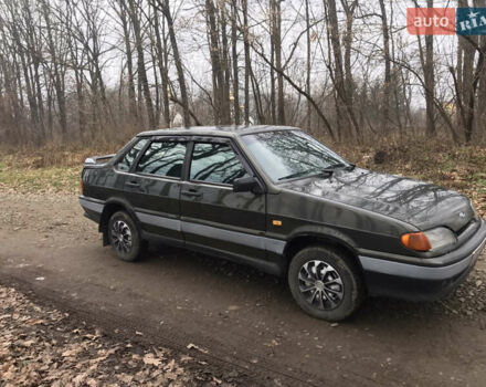 Зеленый ВАЗ 2115 Самара, объемом двигателя 1.5 л и пробегом 200 тыс. км за 1600 $, фото 9 на Automoto.ua
