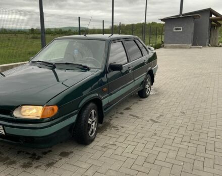 Зеленый ВАЗ 2115 Самара, объемом двигателя 1.6 л и пробегом 215 тыс. км за 1350 $, фото 1 на Automoto.ua