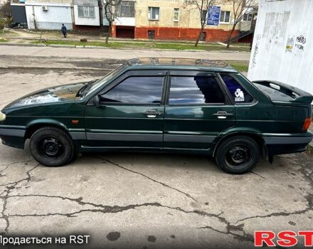 Зеленый ВАЗ 2115 Самара, объемом двигателя 1.5 л и пробегом 150 тыс. км за 2000 $, фото 1 на Automoto.ua
