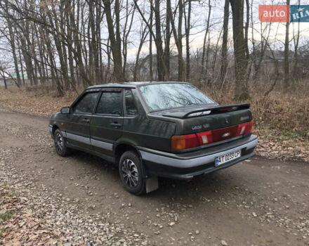 Зеленый ВАЗ 2115 Самара, объемом двигателя 1.5 л и пробегом 200 тыс. км за 1600 $, фото 7 на Automoto.ua