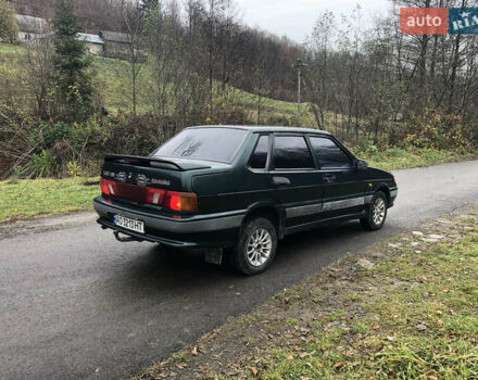 Зеленый ВАЗ 2115 Самара, объемом двигателя 1.5 л и пробегом 1 тыс. км за 1150 $, фото 4 на Automoto.ua