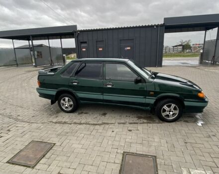 Зеленый ВАЗ 2115 Самара, объемом двигателя 1.6 л и пробегом 215 тыс. км за 1350 $, фото 6 на Automoto.ua