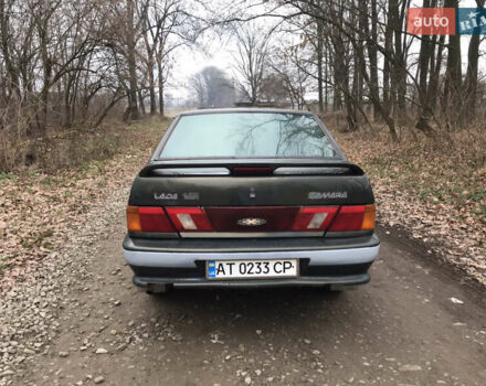 Зеленый ВАЗ 2115 Самара, объемом двигателя 1.5 л и пробегом 200 тыс. км за 1600 $, фото 6 на Automoto.ua