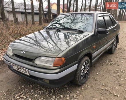 Зеленый ВАЗ 2115 Самара, объемом двигателя 1.5 л и пробегом 200 тыс. км за 1600 $, фото 12 на Automoto.ua