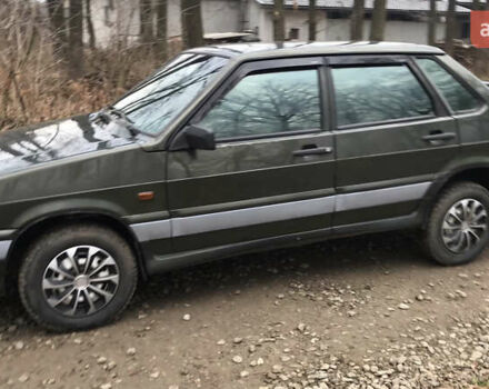 Зеленый ВАЗ 2115 Самара, объемом двигателя 1.5 л и пробегом 200 тыс. км за 1600 $, фото 2 на Automoto.ua