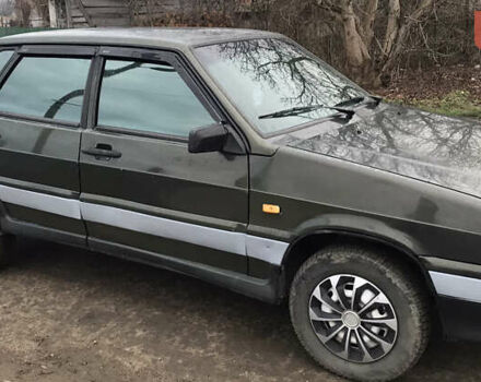 Зеленый ВАЗ 2115 Самара, объемом двигателя 1.5 л и пробегом 200 тыс. км за 1600 $, фото 1 на Automoto.ua