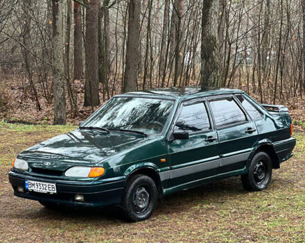 Зеленый ВАЗ 2115 Самара, объемом двигателя 1.5 л и пробегом 203 тыс. км за 1800 $, фото 9 на Automoto.ua