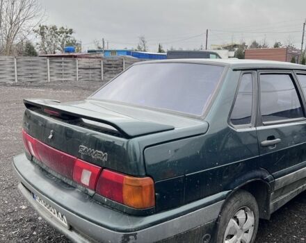Зелений ВАЗ 2115 Самара, об'ємом двигуна 1.5 л та пробігом 250 тис. км за 1000 $, фото 2 на Automoto.ua