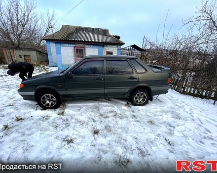 Зелений ВАЗ 2115 Самара, об'ємом двигуна 1.5 л та пробігом 190 тис. км за 2700 $, фото 5 на Automoto.ua