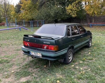Зеленый ВАЗ 2115 Самара, объемом двигателя 0 л и пробегом 250 тыс. км за 1200 $, фото 5 на Automoto.ua