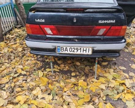 Зеленый ВАЗ 2115 Самара, объемом двигателя 1.5 л и пробегом 150 тыс. км за 2100 $, фото 5 на Automoto.ua