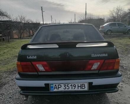 Зеленый ВАЗ 2115 Самара, объемом двигателя 1.5 л и пробегом 125 тыс. км за 2150 $, фото 3 на Automoto.ua