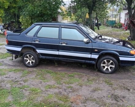 Зеленый ВАЗ 2115 Самара, объемом двигателя 1.5 л и пробегом 150 тыс. км за 2100 $, фото 3 на Automoto.ua