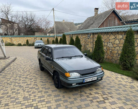 Зеленый ВАЗ 2115 Самара, объемом двигателя 1.5 л и пробегом 214 тыс. км за 1599 $, фото 6 на Automoto.ua