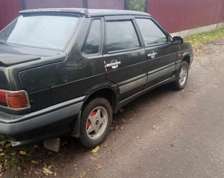 Зеленый ВАЗ 2115 Самара, объемом двигателя 1.5 л и пробегом 200 тыс. км за 1350 $, фото 3 на Automoto.ua