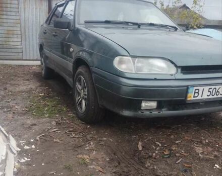 Зелений ВАЗ 2115 Самара, об'ємом двигуна 0 л та пробігом 192 тис. км за 1550 $, фото 4 на Automoto.ua