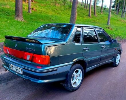 Зеленый ВАЗ 2115 Самара, объемом двигателя 1.5 л и пробегом 250 тыс. км за 2300 $, фото 1 на Automoto.ua