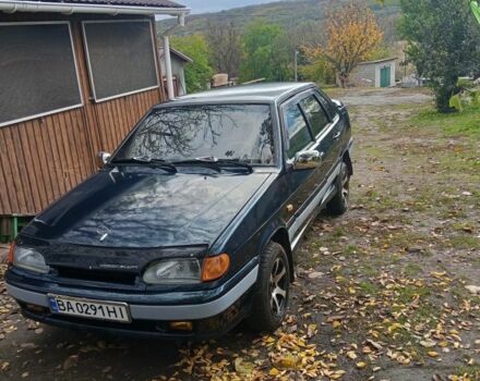 Зеленый ВАЗ 2115 Самара, объемом двигателя 1.5 л и пробегом 150 тыс. км за 2100 $, фото 2 на Automoto.ua