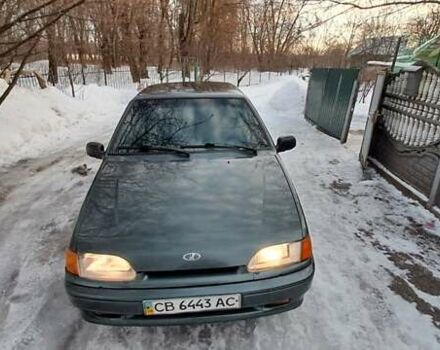 Зеленый ВАЗ 2115 Самара, объемом двигателя 1.5 л и пробегом 108 тыс. км за 2100 $, фото 1 на Automoto.ua