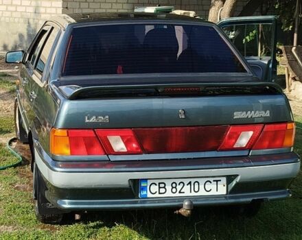 Зелений ВАЗ 2115 Самара, об'ємом двигуна 1.5 л та пробігом 164 тис. км за 1750 $, фото 5 на Automoto.ua