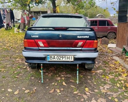 Зеленый ВАЗ 2115 Самара, объемом двигателя 1.5 л и пробегом 150 тыс. км за 2100 $, фото 7 на Automoto.ua