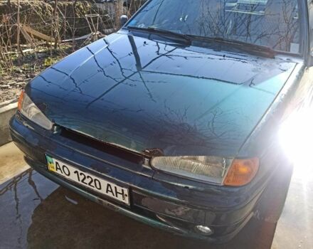 Зеленый ВАЗ 2115 Самара, объемом двигателя 1.5 л и пробегом 161 тыс. км за 1800 $, фото 5 на Automoto.ua