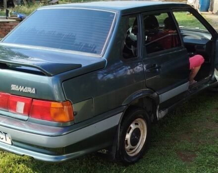 Зелений ВАЗ 2115 Самара, об'ємом двигуна 1.5 л та пробігом 164 тис. км за 1750 $, фото 6 на Automoto.ua