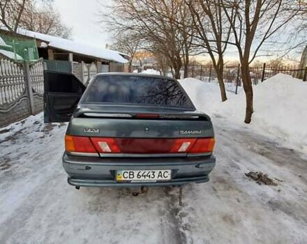 Зеленый ВАЗ 2115 Самара, объемом двигателя 1.5 л и пробегом 108 тыс. км за 2100 $, фото 12 на Automoto.ua