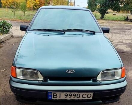 Зеленый ВАЗ 2115 Самара, объемом двигателя 1.5 л и пробегом 190 тыс. км за 1500 $, фото 1 на Automoto.ua