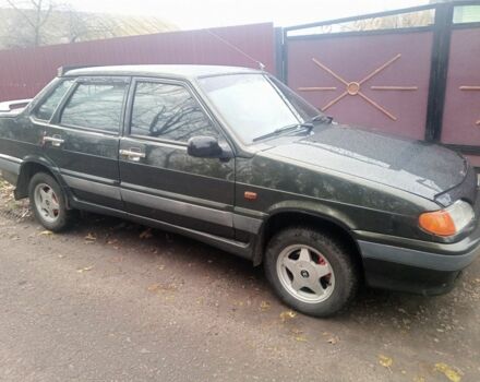 Зеленый ВАЗ 2115 Самара, объемом двигателя 1.5 л и пробегом 200 тыс. км за 1350 $, фото 2 на Automoto.ua