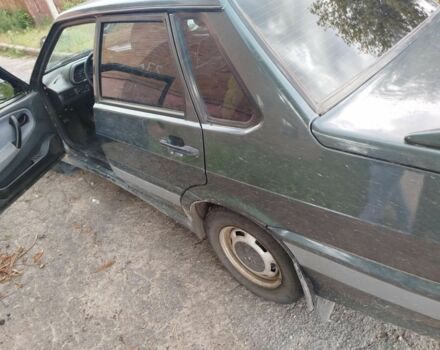 Зелений ВАЗ 2115 Самара, об'ємом двигуна 1.5 л та пробігом 164 тис. км за 1750 $, фото 3 на Automoto.ua