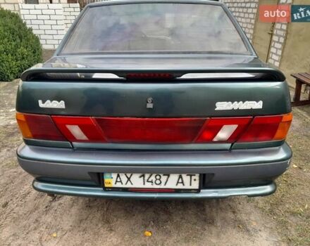 Зеленый ВАЗ 2115 Самара, объемом двигателя 1.5 л и пробегом 350 тыс. км за 1900 $, фото 4 на Automoto.ua