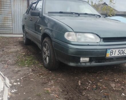 Зеленый ВАЗ 2115 Самара, объемом двигателя 0 л и пробегом 190 тыс. км за 1550 $, фото 1 на Automoto.ua