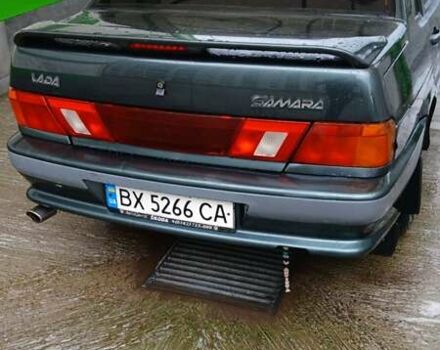 Зеленый ВАЗ 2115 Самара, объемом двигателя 1.5 л и пробегом 81 тыс. км за 2800 $, фото 15 на Automoto.ua