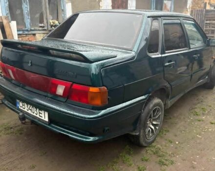 Зеленый ВАЗ 2115 Самара, объемом двигателя 0 л и пробегом 300 тыс. км за 2200 $, фото 2 на Automoto.ua