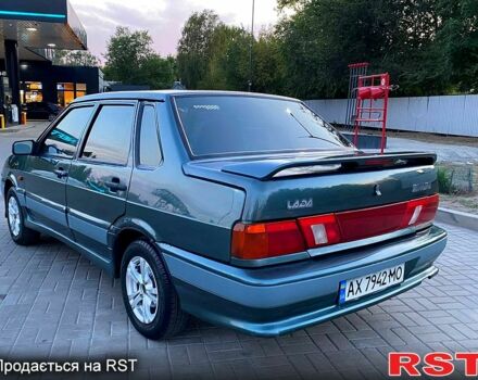 Зеленый ВАЗ 2115 Самара, объемом двигателя 1.5 л и пробегом 180 тыс. км за 1550 $, фото 3 на Automoto.ua