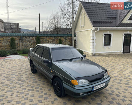 Зеленый ВАЗ 2115 Самара, объемом двигателя 1.5 л и пробегом 214 тыс. км за 1599 $, фото 15 на Automoto.ua