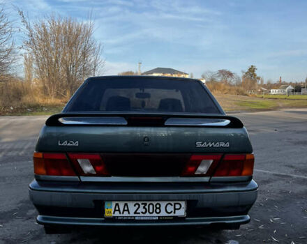 Зелений ВАЗ 2115 Самара, об'ємом двигуна 1.6 л та пробігом 206 тис. км за 2850 $, фото 3 на Automoto.ua