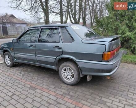 Зеленый ВАЗ 2115 Самара, объемом двигателя 1.6 л и пробегом 133 тыс. км за 1950 $, фото 12 на Automoto.ua