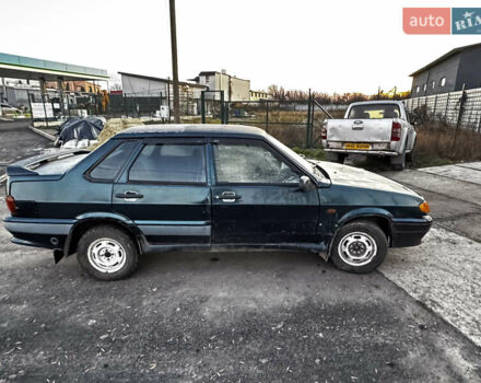 Зеленый ВАЗ 2115 Самара, объемом двигателя 1.6 л и пробегом 1 тыс. км за 711 $, фото 1 на Automoto.ua