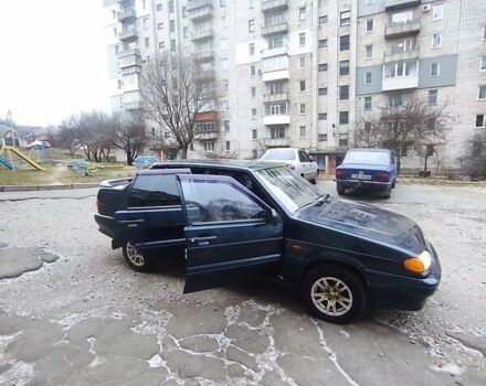 Зеленый ВАЗ 2115 Самара, объемом двигателя 1.6 л и пробегом 180 тыс. км за 2800 $, фото 4 на Automoto.ua