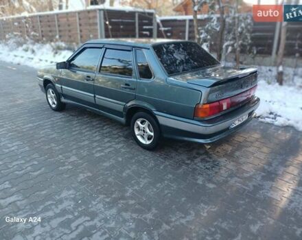 Зелений ВАЗ 2115 Самара, об'ємом двигуна 1.6 л та пробігом 138 тис. км за 1350 $, фото 20 на Automoto.ua