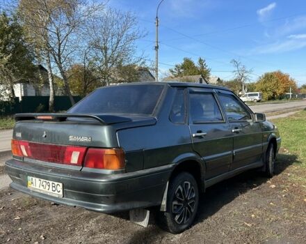 ВАЗ 2115 Самара 2007 у Жашкове на Automoto.ua Зелений ВАЗ 2115 Самара, об'ємом двигуна 0 л та пробігом 200 тис. км за 1350 $, фото 2 на Automoto.ua