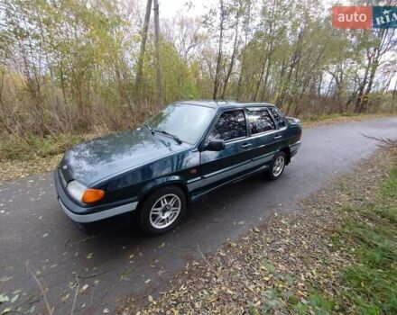 Зеленый ВАЗ 2115 Самара, объемом двигателя 1.6 л и пробегом 225 тыс. км за 1650 $, фото 11 на Automoto.ua