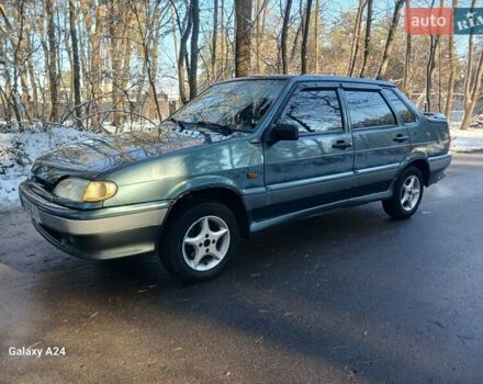 Зелений ВАЗ 2115 Самара, об'ємом двигуна 1.6 л та пробігом 138 тис. км за 1350 $, фото 9 на Automoto.ua