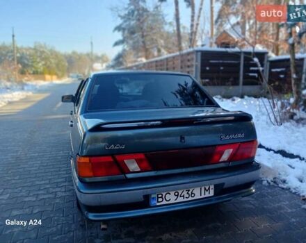Зелений ВАЗ 2115 Самара, об'ємом двигуна 1.6 л та пробігом 138 тис. км за 1350 $, фото 21 на Automoto.ua