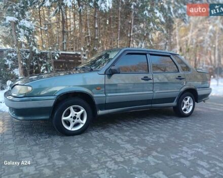 Зелений ВАЗ 2115 Самара, об'ємом двигуна 1.6 л та пробігом 138 тис. км за 1350 $, фото 16 на Automoto.ua