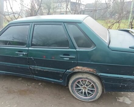 Зеленый ВАЗ 2115 Самара, объемом двигателя 1 л и пробегом 100 тыс. км за 700 $, фото 3 на Automoto.ua